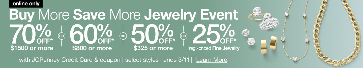 Buy More Save More Jewelry Event
