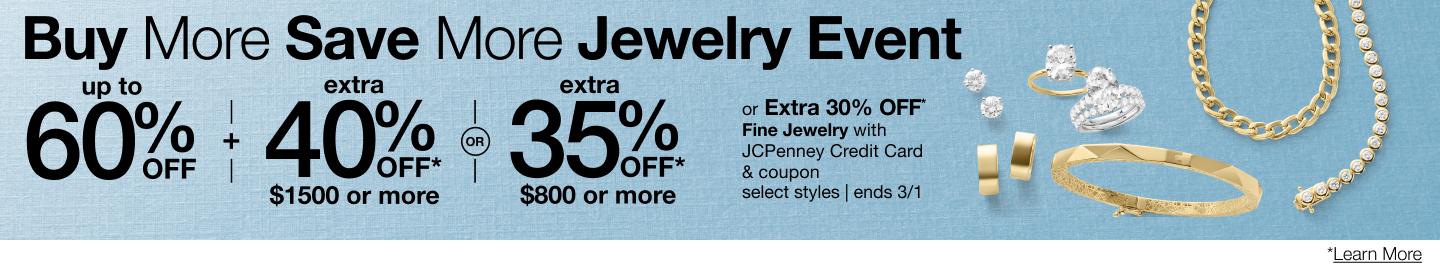 Buy More Save More Jewelry Event