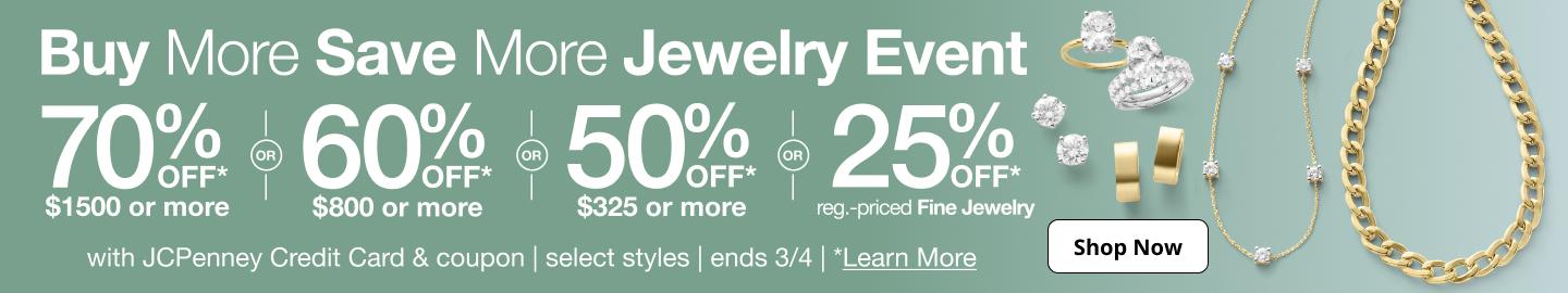 Buy More Save More Jewelry Sale