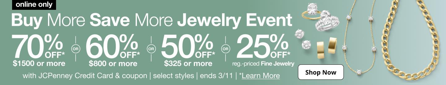 Buy More Save More Jewelry Sale