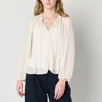 by&by Juniors Peasant Top