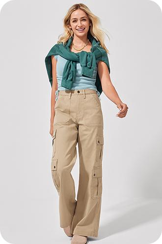 Juniors Pants Cargo Pull on Pants JCPenney