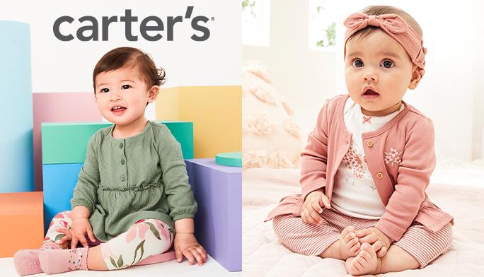 Carter’s Clothing Cute & comfy styles—for nap time, play time, any time!