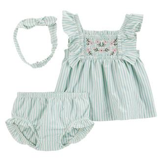 Carter's Baby Girls 3-pc. Short Set