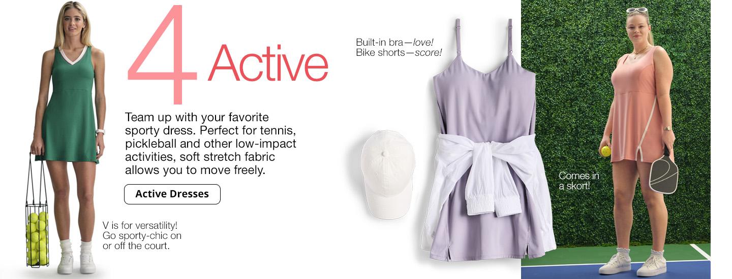 ACTIVE DRESSES
