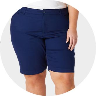 STYLE JOURNEY: JCPENNEY DENIM PLUS SIZE BERMUDA SHORTS - Stylish Curves