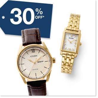 Citizen and Bulova Watches