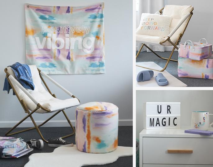College is Back! The decor and accessories you need  to create a look that’s all your own.