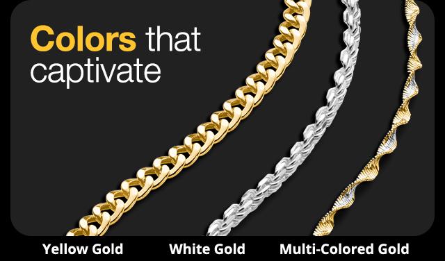 Gold Chains JCPenney