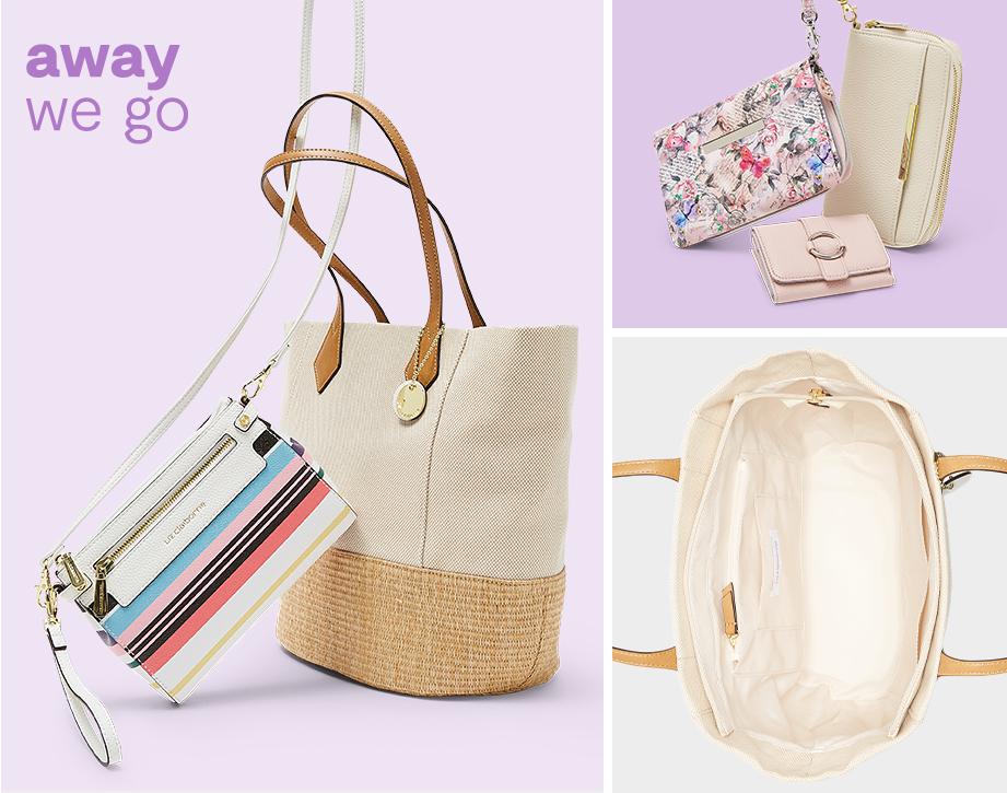 Contain Yourself So many fresh and fabulous styles,  you’ll get carried away! shop handbags