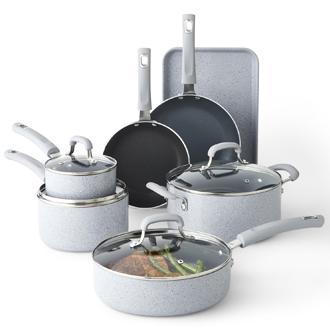 Cooks Spatter 11-pc Cookware Set