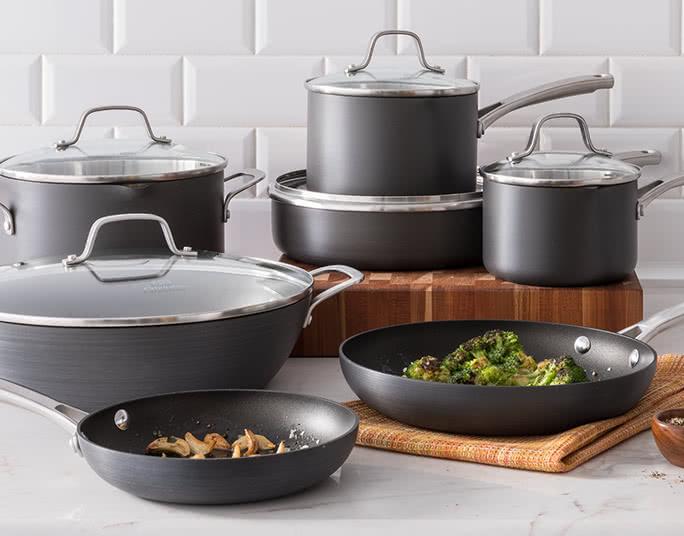 cookware buying guide - hard anodized
