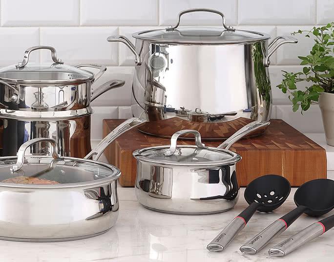 cookware buying guide - stainless