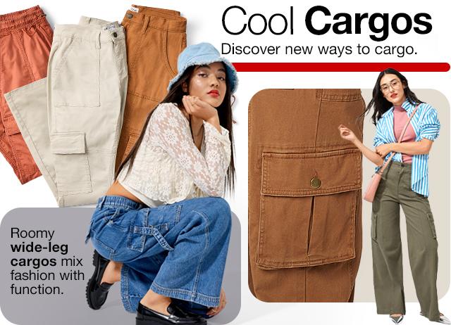 Women's Baggy Cargo Pant, Women's Clearance