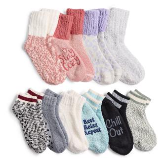 Cozy Low Cut Womens Slipper Socks