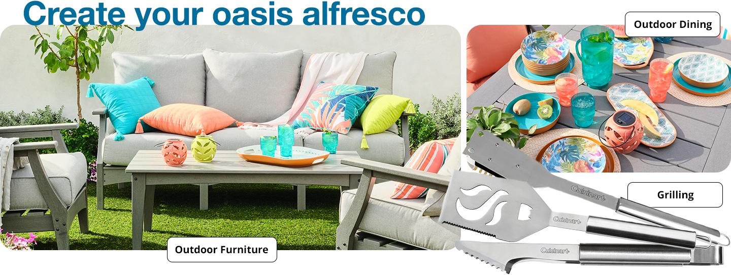 Create your oasis alfresco