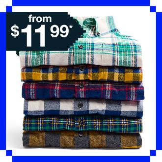 Cyber Days. Mens Flannel