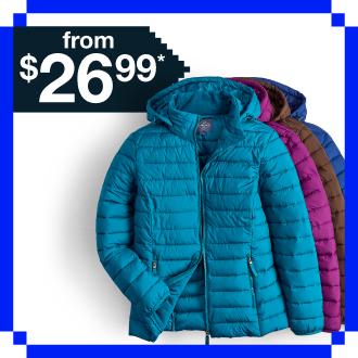 Cyber Days Womens Puffer Jackets