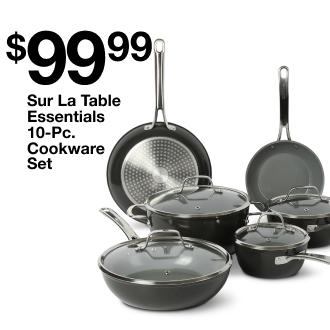 10-PC COOKWARE SET