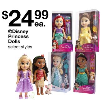 DISNEY PRINCESS DOLLS