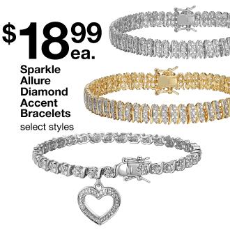 DIAMOND ACCENT BRACELETS