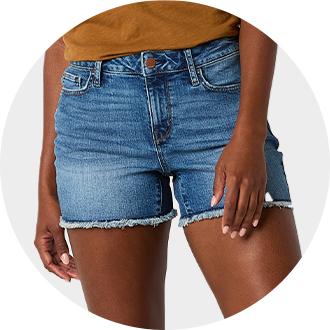 Jcpenney jean shorts online