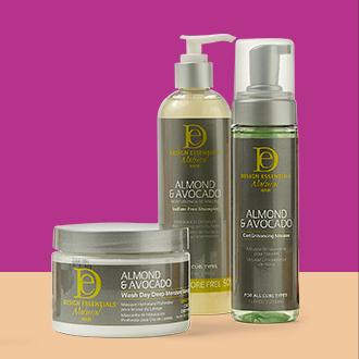 Design Essentials® Just your (hair) type: Formulated  and made by people of color.