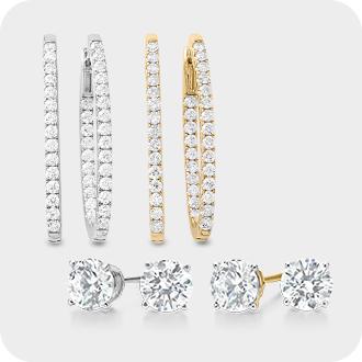 diamond earrings