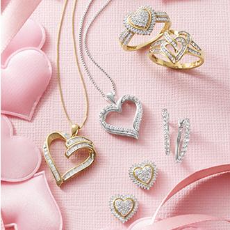 Valentine's Day Jewellery  Valentines Day Jewellery Gifts for Her
