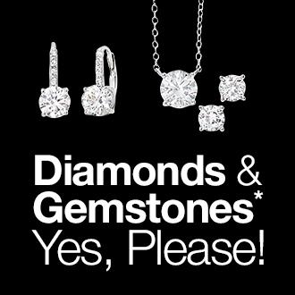 Diamonds & Gemstones. Yes, Please!