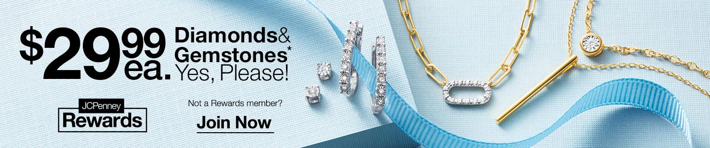 Diamonds & Gemstones* Yes, Please!