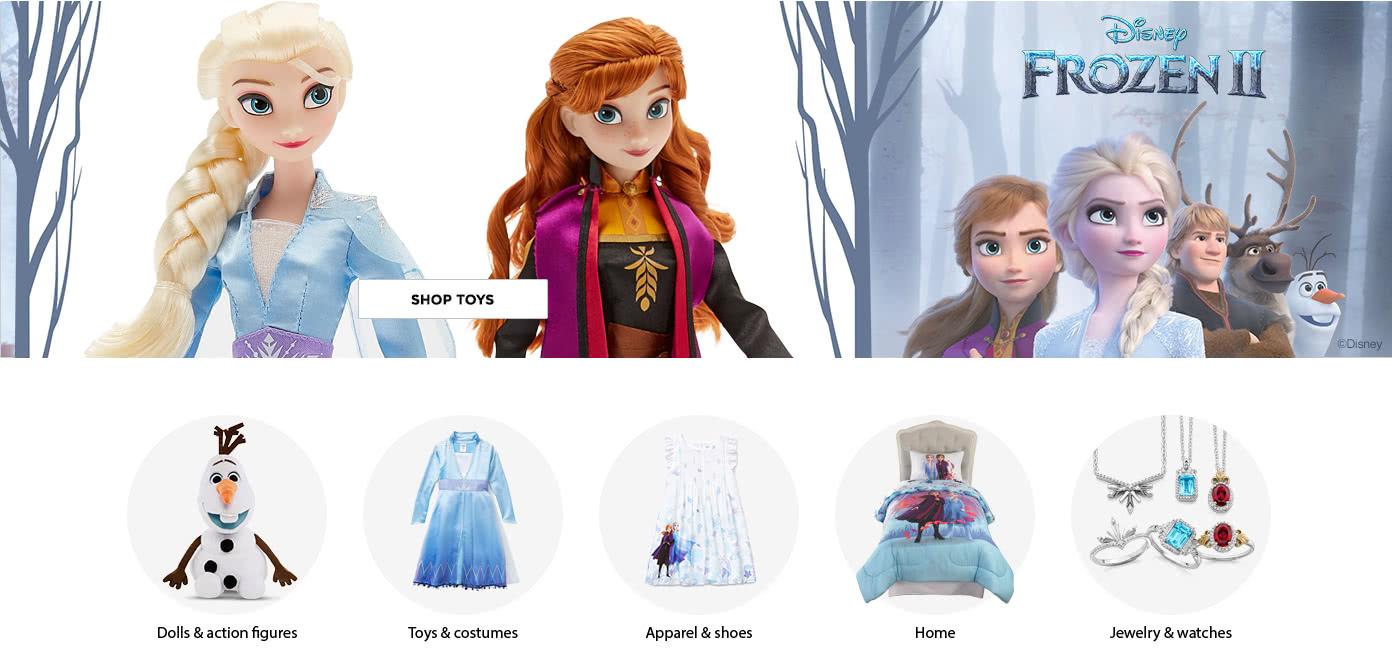 Disney Junior's Frozen Elsa Ice Powers Sublimated Pullover Top