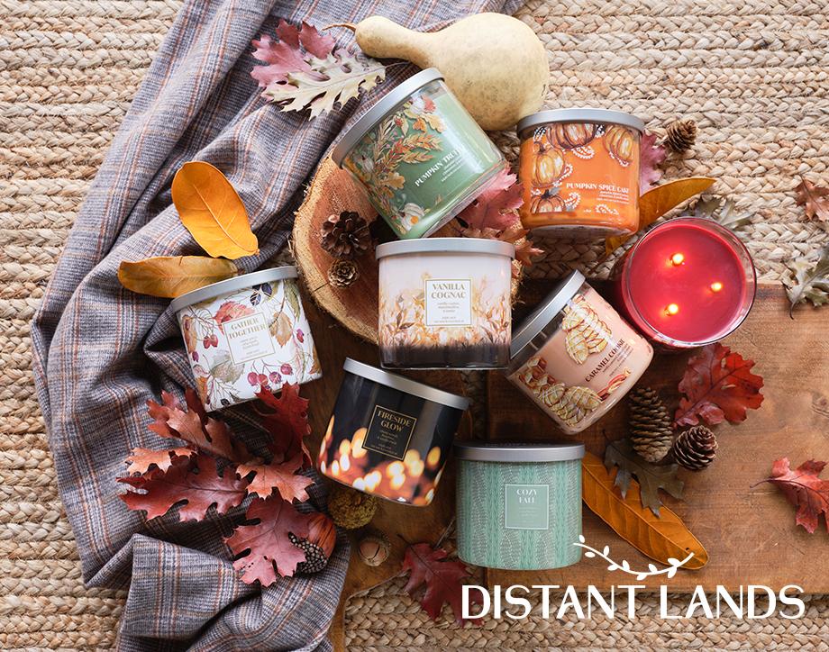 Distant Lands Candle Obsession Delight your senses with luscious  room-filling fragrance.
