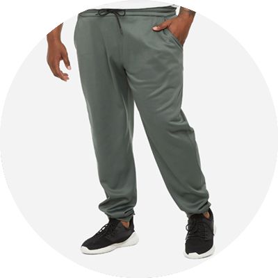 Mens Big And Tall Workout Pants