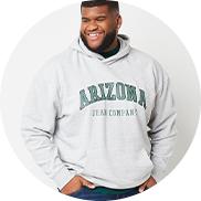 Young best sale men's sweatshirts