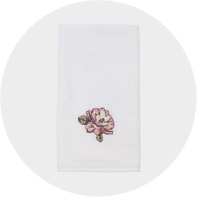 HIMLEÅN Bath towel, dark gray/mélange, 28x55 - IKEA
