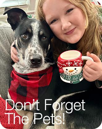 Don't Forget The Pets