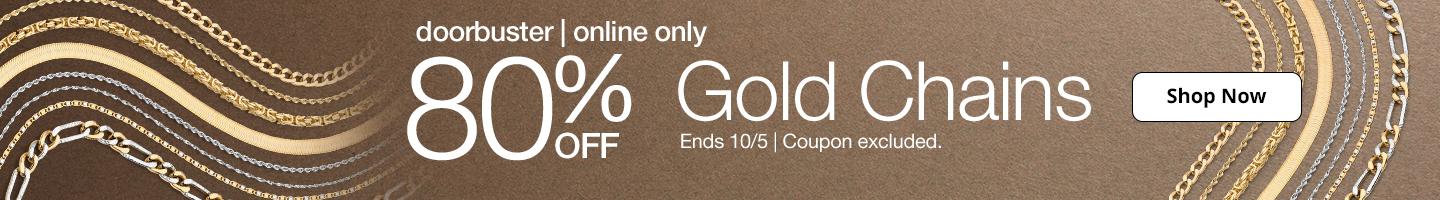 80% Off Gold Chains
