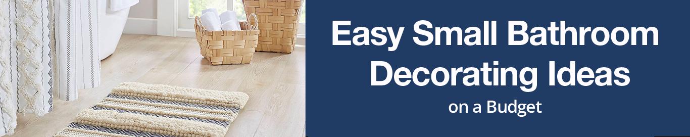 Easy Small Bathroom Decorating Ideas