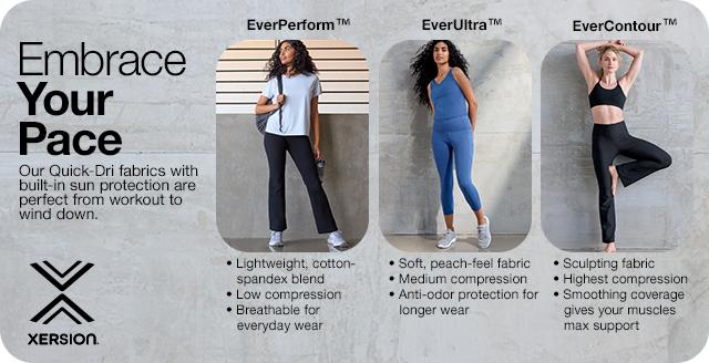 Xersion Women’s Black/Gray Activewear Pants XL Side Pockets Reflective  Strips