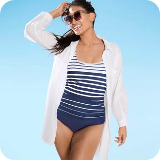 27 Plus Size Swimsuit Cover Up ideas