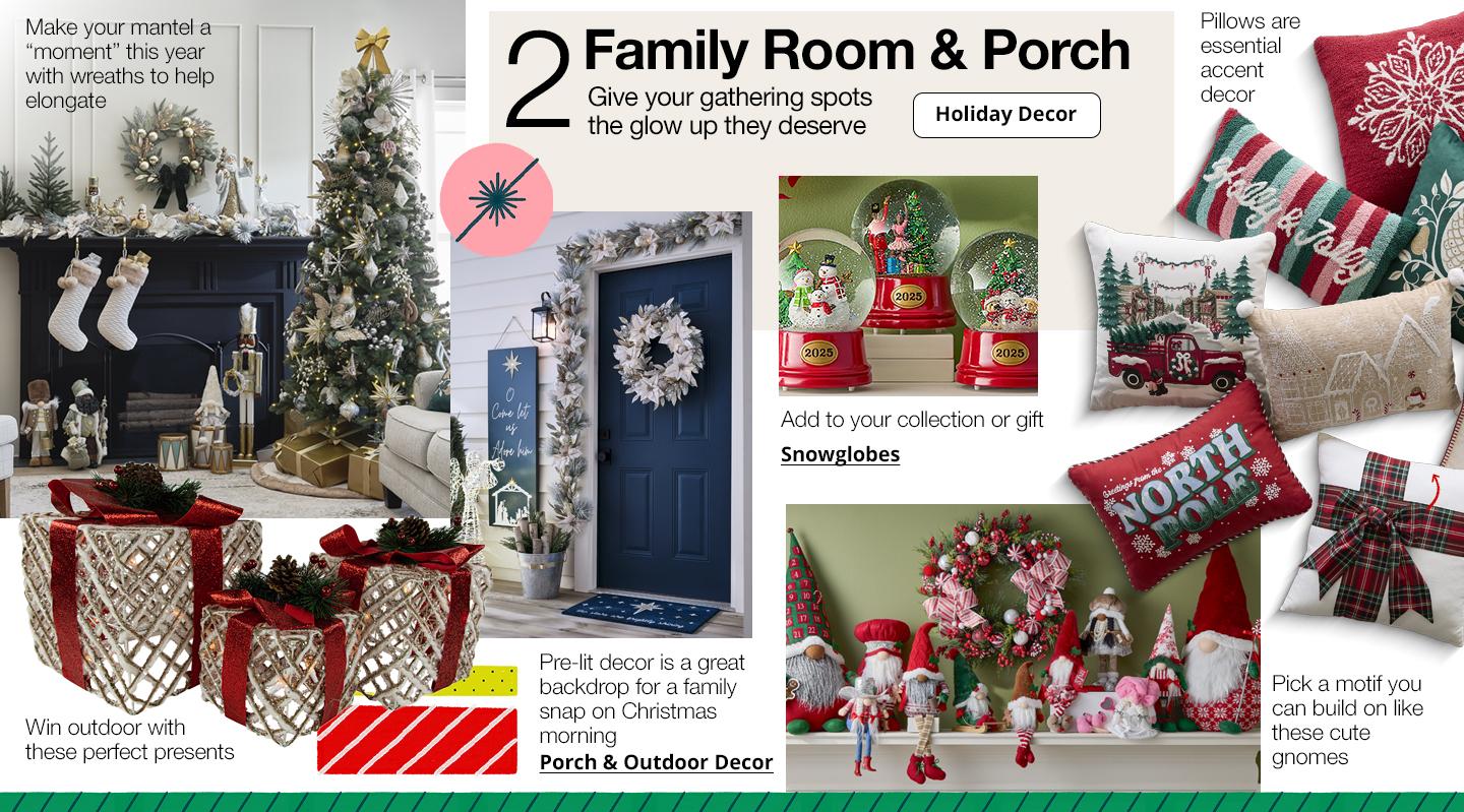 Family Room and Porch