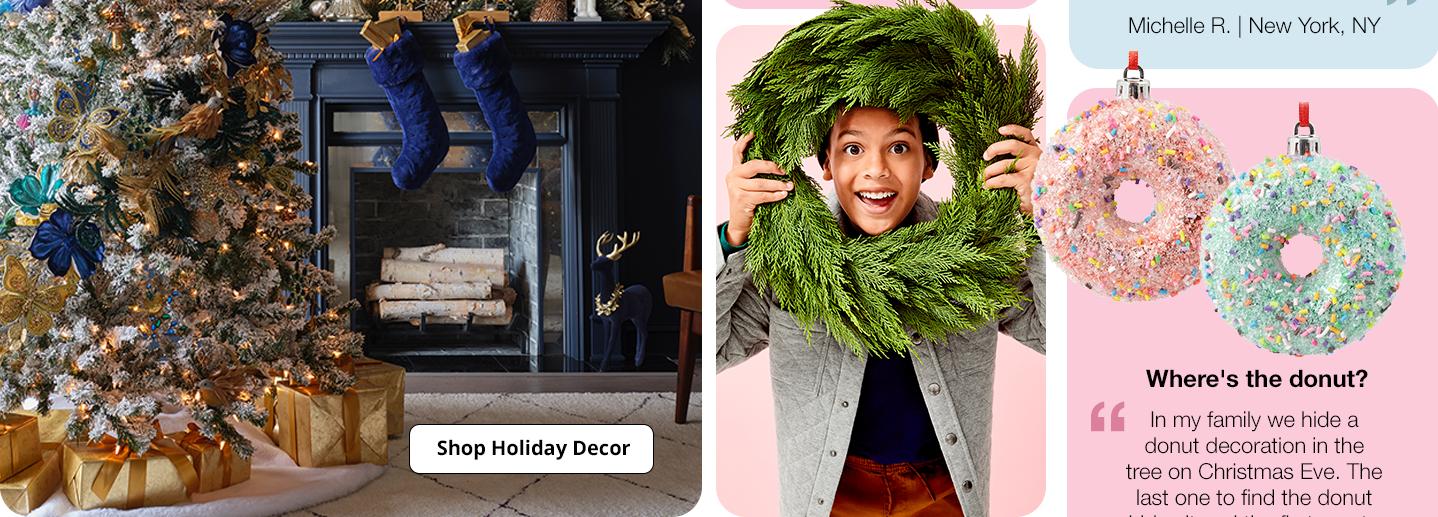 SHOP HOLIDAY DÉCOR