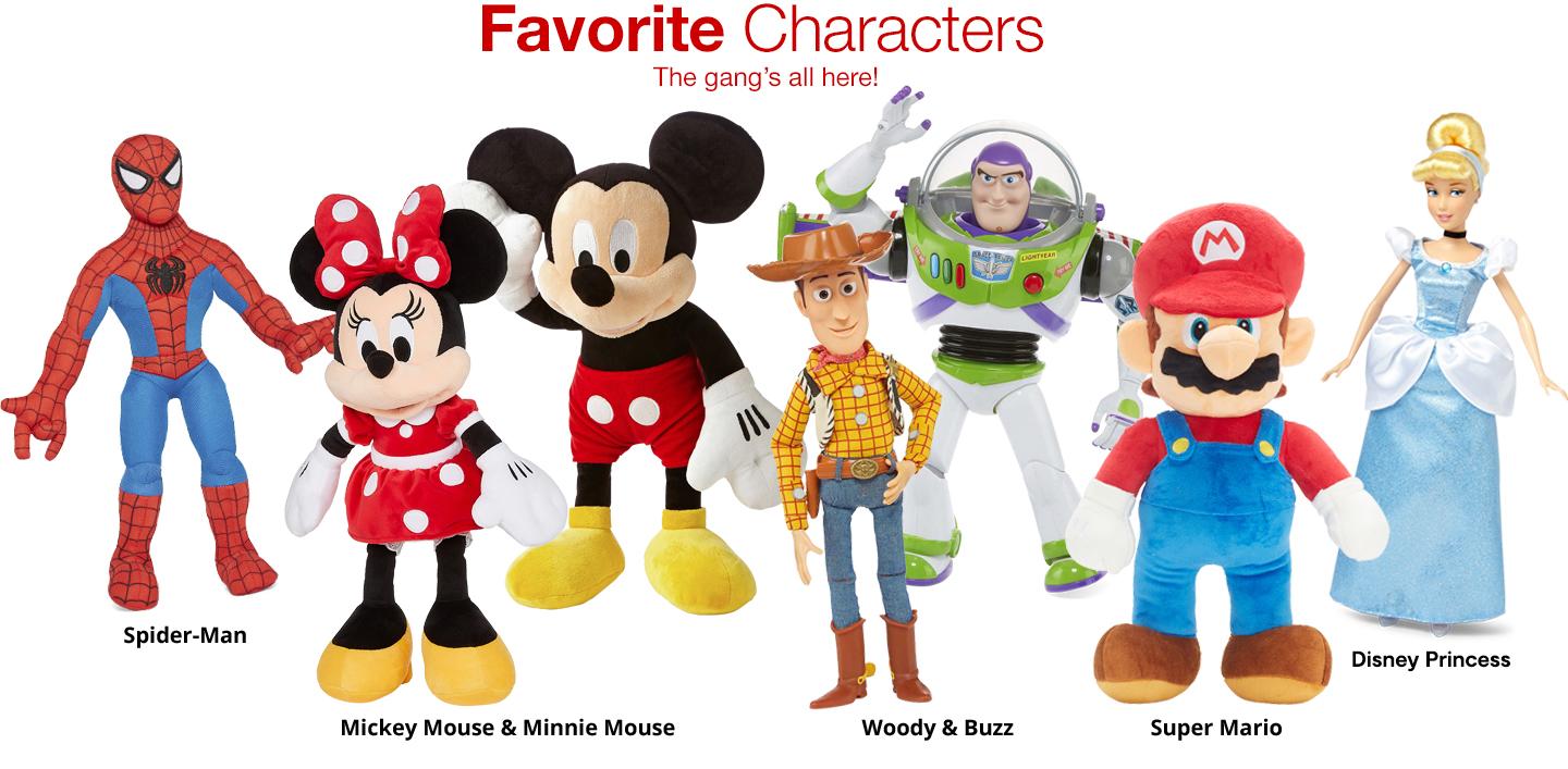 Favorite Characters the gangs all here