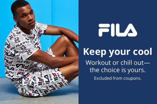Men's Fila Clothing, Workout Clothes