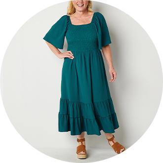 Plus Size Dresses for Women JCPenney