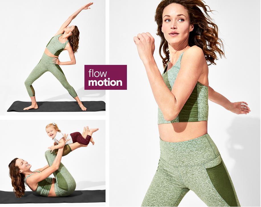 Flow in motion shop all FindBalance Forget about resolutions—lean  into healthy living every day.