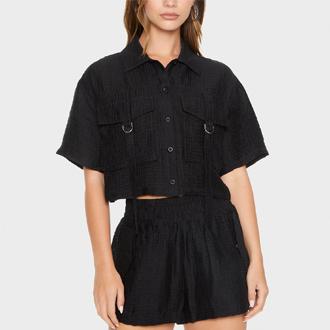 Forever 21 Boxy Cargo Shirt FF