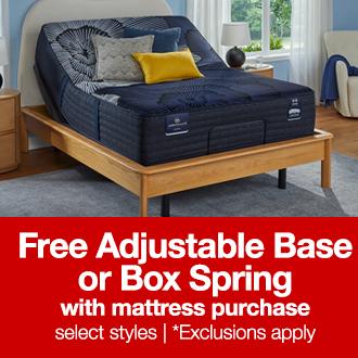 Free Adjustable Base or Box Spring