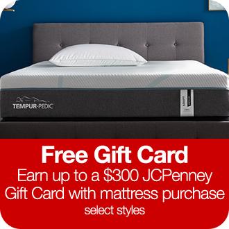 Free gift card with mattress purchase